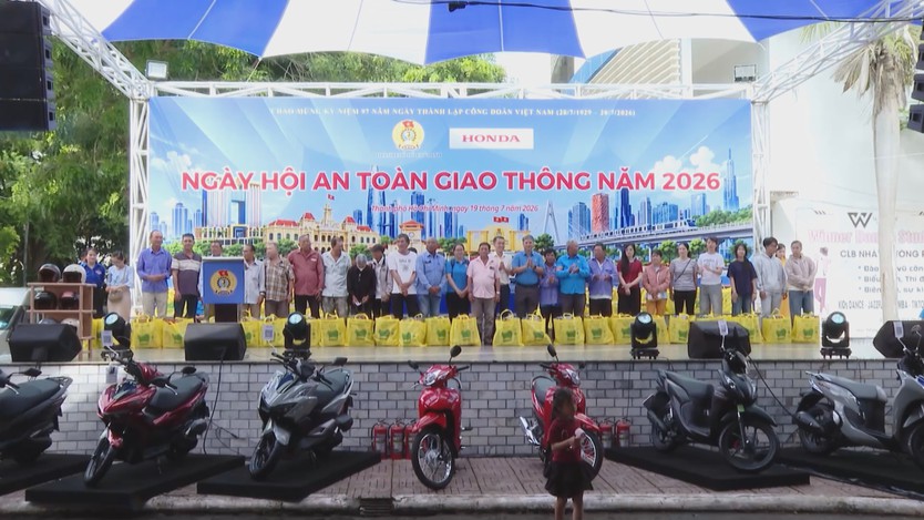 Hơn 4.000 đoàn viên, người lao động tham gia Ngày hội An toàn giao thông và Chăm sóc sức khỏe - Ảnh 4.