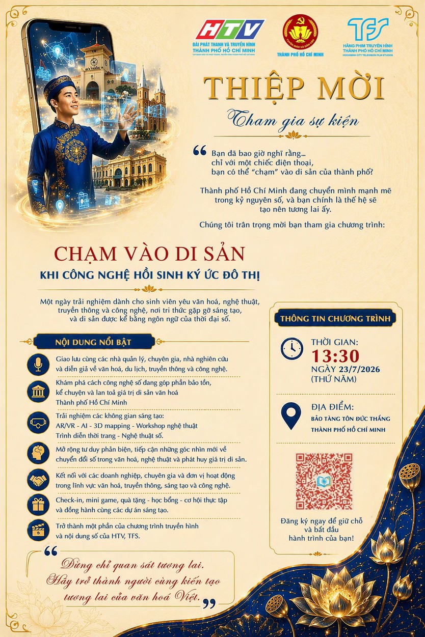 Làm thế nào để "chạm" vào di sản? - Ảnh 1.