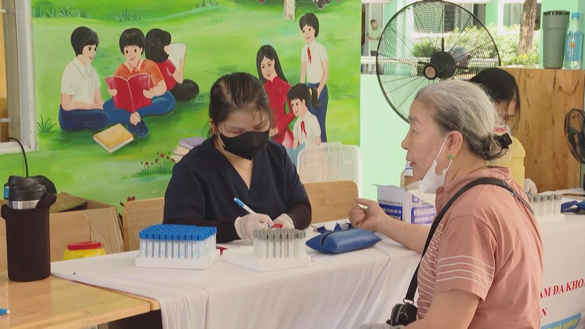 Phường Phước Thắng đứng đầu khu vực phía Đông Thành phố trong chương trình khám sức khỏe toàn dân - Ảnh 3.