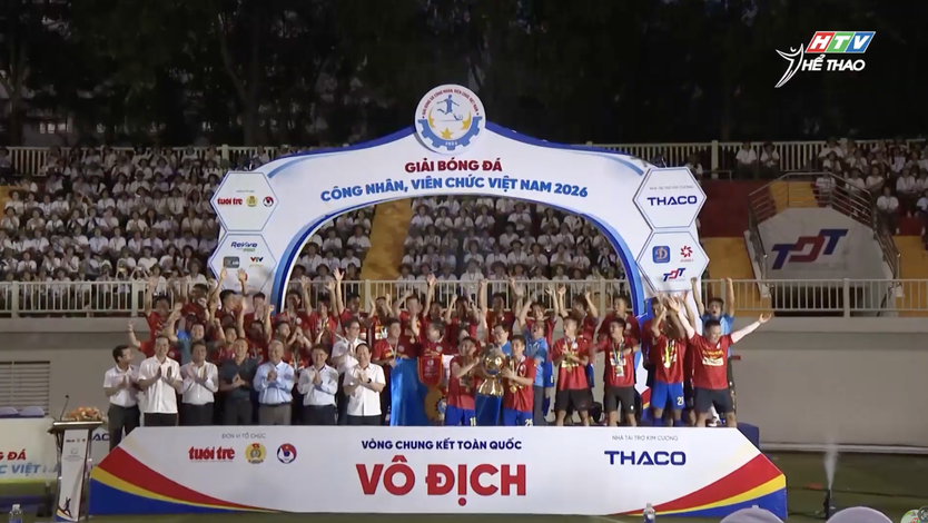 Ấn tượng Vòng chung kết Giải bóng đá Công nhân Viên chức Việt Nam 2026 - Ảnh 5.