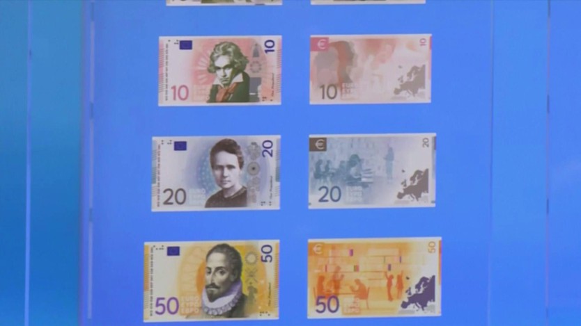 ECB công bố mẫu thiết kế tiền euro mới - Ảnh 4.