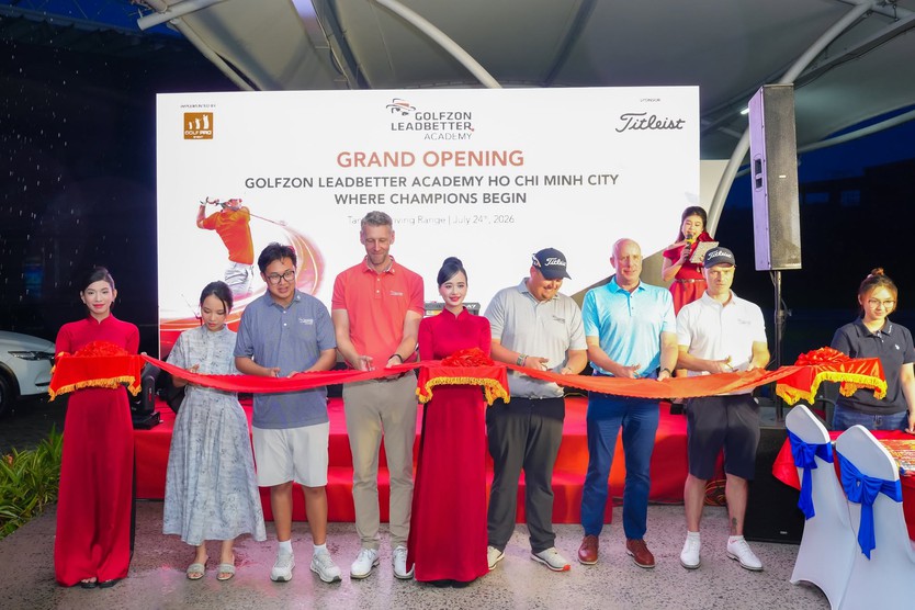 GOLFZON Leadbetter chính thức đi vào hoạt động tại TP. Hồ Chí Minh- Ảnh 1.
