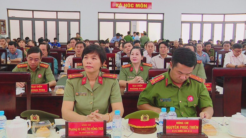 Xã Hóc Môn phát huy hiệu quả phong trào toàn dân bảo vệ an ninh Tổ quốc - Ảnh 3.