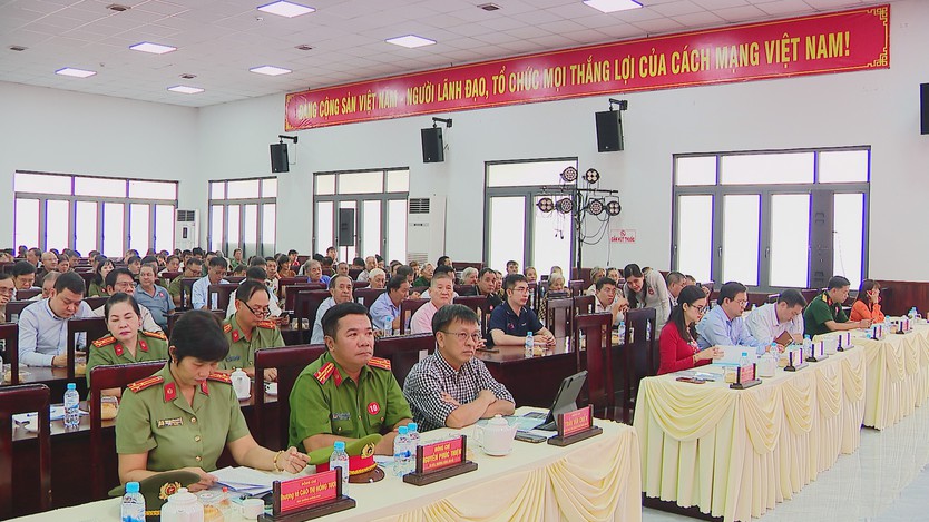 Xã Hóc Môn phát huy hiệu quả phong trào toàn dân bảo vệ an ninh Tổ quốc - Ảnh 2.