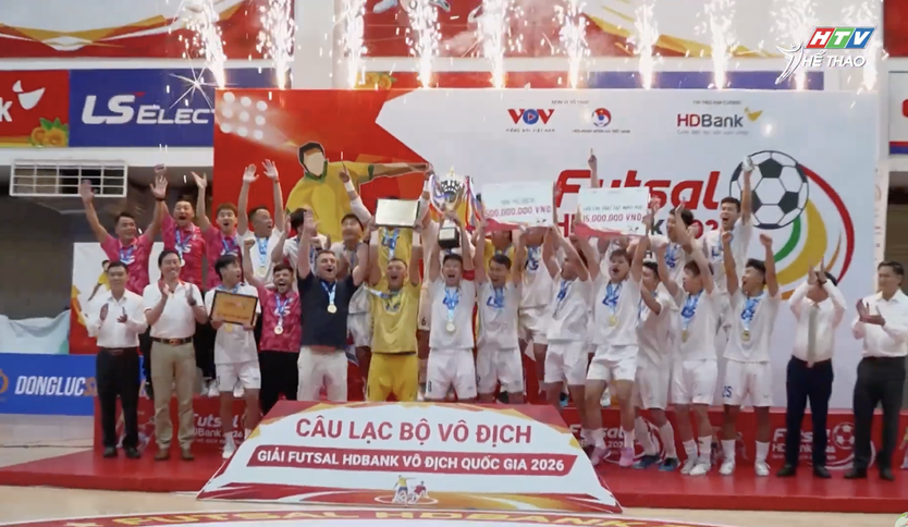 Thái Sơn Bắc đăng quang giải Futsal Vô địch Quốc gia sau 16 năm - Ảnh 6.