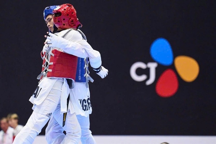 Giải Taekwondo quốc tế Việt Nam Open: Chủ nhà giành 3 HCV ngày ra quân - Ảnh 1.