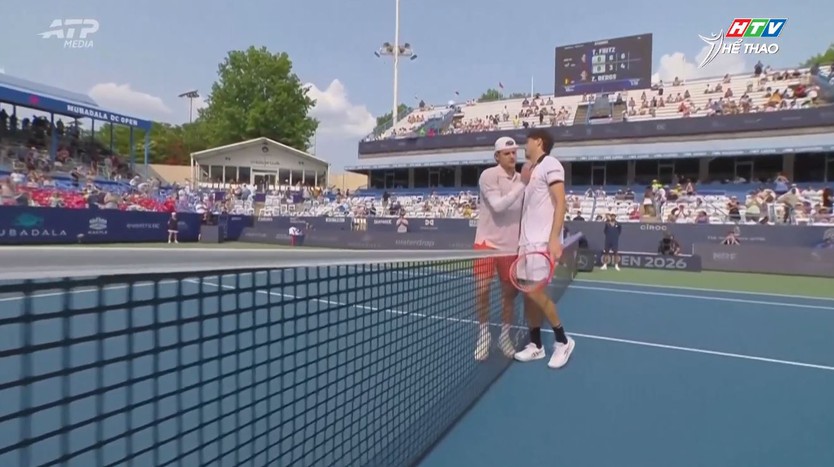 Taylor Fritz và Lorenzo Musetti thắng trận mở màn tại ATP Mubadala DC Open - Ảnh 1.