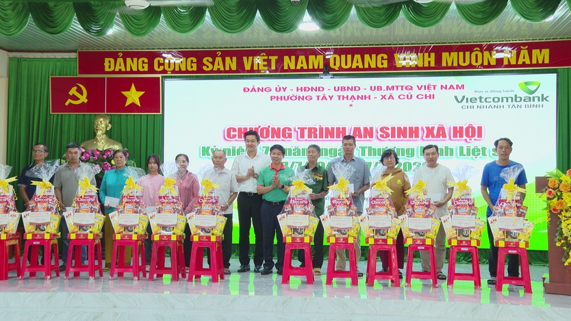 Phường Tây Thạnh TP. Hồ Chí Minh phối hợp cùng Xã Củ Chi triển khai các hoạt động an sinh xã hội - Ảnh 1.