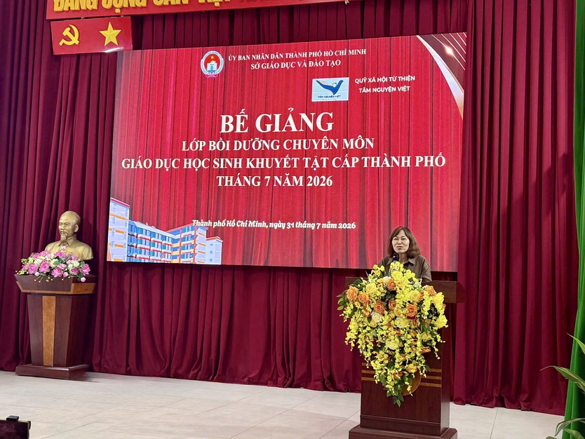 TP. Hồ Chí Minh: Bế mạc tập huấn giáo dục học sinh khuyết tật quy mô lớn - Ảnh 8.