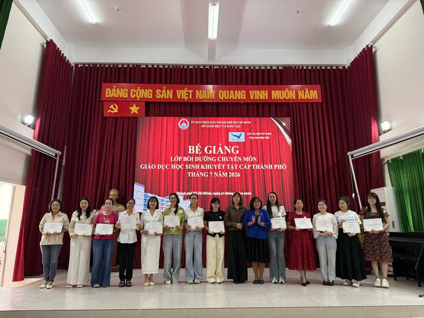 TP. Hồ Chí Minh: Bế mạc tập huấn giáo dục học sinh khuyết tật quy mô lớn - Ảnh 11.