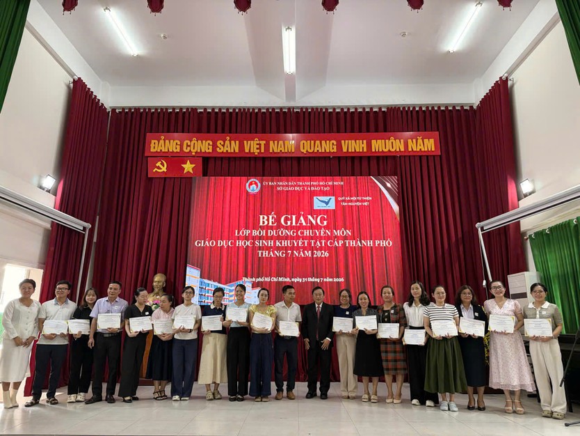 TP. Hồ Chí Minh: Bế mạc tập huấn giáo dục học sinh khuyết tật quy mô lớn - Ảnh 12.