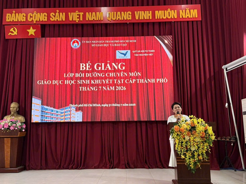 TP. Hồ Chí Minh: Bế mạc tập huấn giáo dục học sinh khuyết tật quy mô lớn - Ảnh 7.