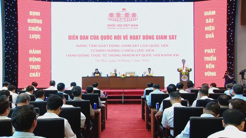 Chủ tịch Quốc hội Trần Thanh Mẫn: Đổi mới phương thức giám sát, kiến tạo phát triển - Ảnh 1.