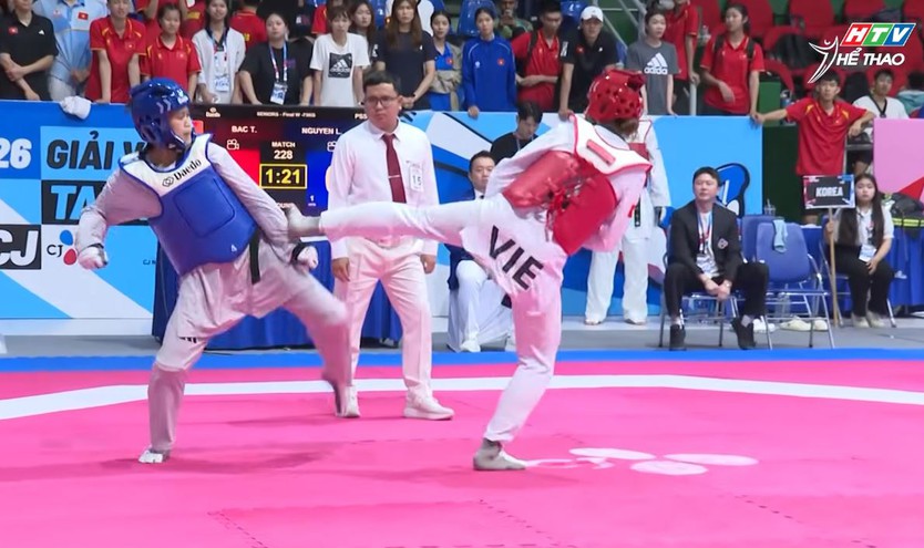 Việt Nam đứng nhất toàn đoàn tại giải Taekwondo quốc tế CJ Vietnam Open 2026 - Ảnh 6.