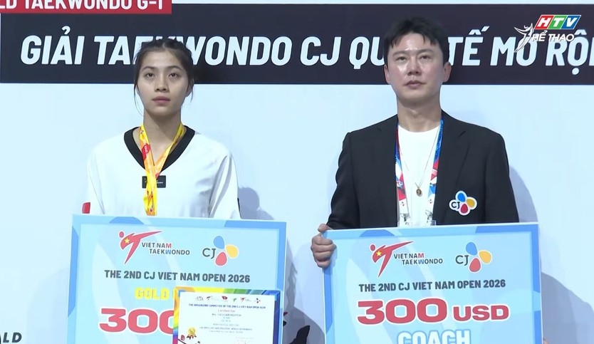 Việt Nam đứng nhất toàn đoàn tại giải Taekwondo quốc tế CJ Vietnam Open 2026 - Ảnh 8.