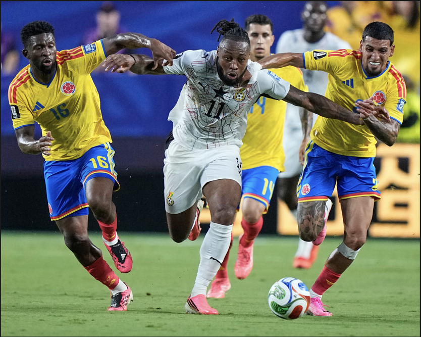 World Cup 2026: Colombia hạ gục Ghana 1-0, giành vé vào vòng 16 đội- Ảnh 7.