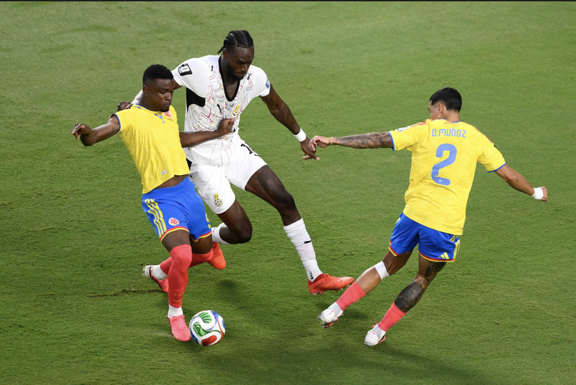 World Cup 2026: Colombia hạ gục Ghana 1-0, giành vé vào vòng 16 đội- Ảnh 1.