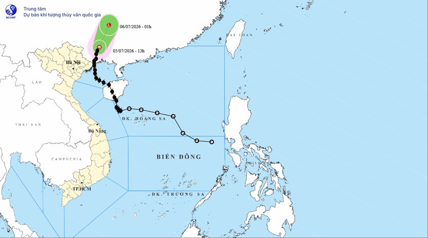 Tin cuối cùng về cơn bão số 1 - Ảnh 1.