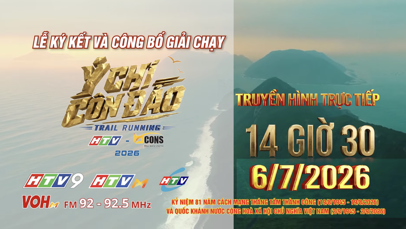 Lễ công bố Giải chạy Ý chí Côn Đảo HTV - BCONS 2026 - Ảnh 4.