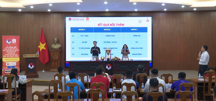 Bốc thăm, xếp lịch thi đấu Vòng chung kết Giải U21 Quốc gia 2026 - Ảnh 1.