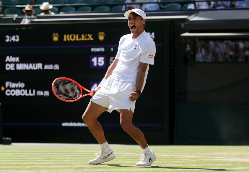 Cobolli và Paolini vào tứ kết Wimbledon, Fery tiếp tục viết nên câu chuyện cổ tích của quần vợt Anh - Ảnh 3.