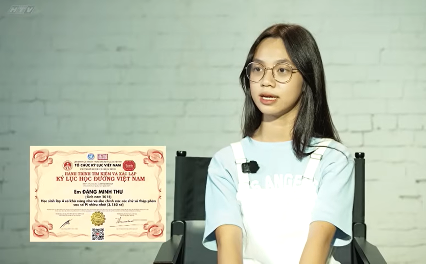 Hoàng Oanh choáng ngợp với Siêu tài năng nhí Minh Thư nhớ 2.026 chữ số của Pi- Ảnh 4.