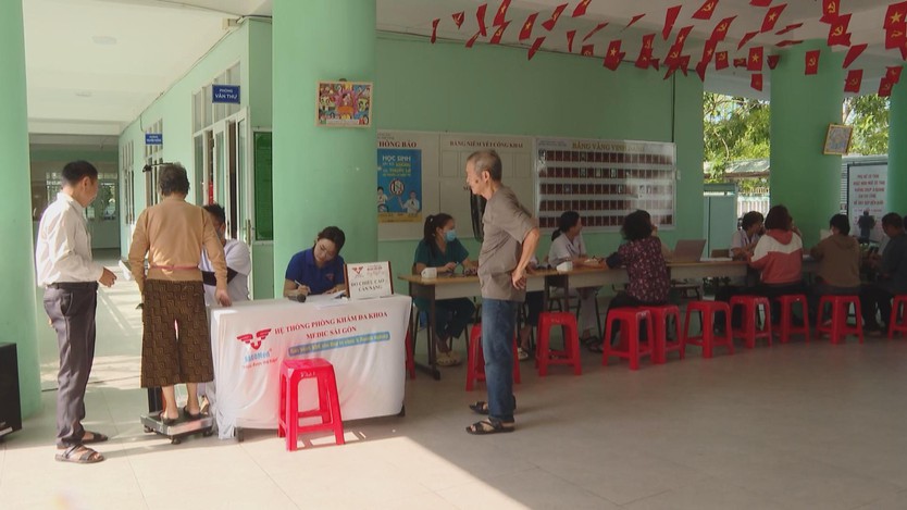 Phường Phước Thắng đẩy mạnh khám sức khỏe toàn dân - Ảnh 1.
