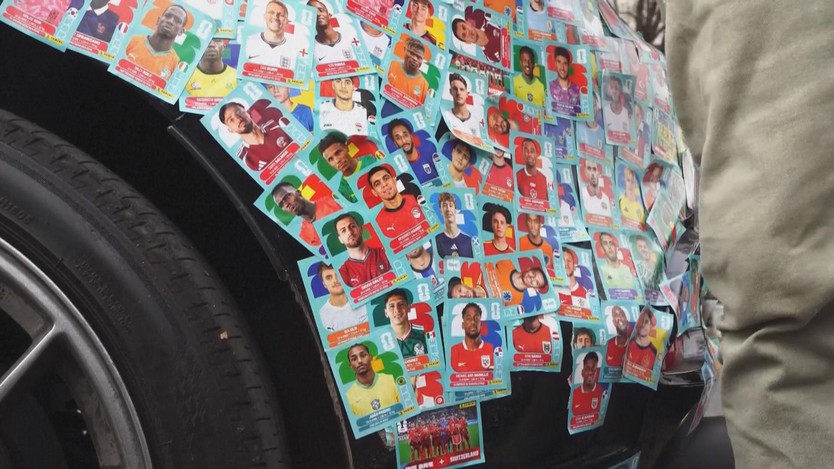 Chile: Biến ô tô cá nhân thành album World Cup di động- Ảnh 1.