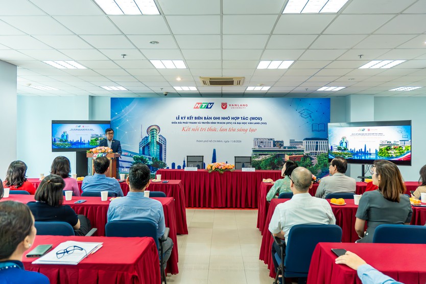 Lễ ký kết Biên bản ghi nhớ hợp tác giữa HTV và Trường Đại học Văn Lang trên tinh thần phát huy, đổi mới, sáng tạo, hiệu quả - Ảnh 2.