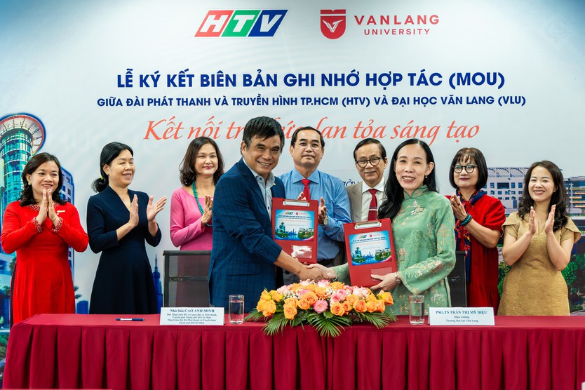 Lễ ký kết Biên bản ghi nhớ hợp tác giữa HTV và Trường Đại học Văn Lang trên tinh thần phát huy, đổi mới, sáng tạo, hiệu quả - Ảnh 7.