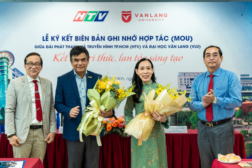 Lễ ký kết Biên bản ghi nhớ hợp tác giữa HTV và Trường Đại học Văn Lang trên tinh thần phát huy, đổi mới, sáng tạo, hiệu quả - Ảnh 9.