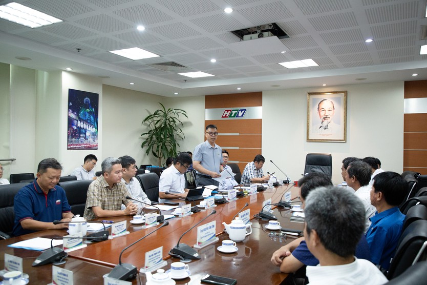HTV làm việc với đoàn công tác đặc khu Kiên Hải; Báo và Đài Phát thanh - Truyền hình An Giang - Ảnh 1.