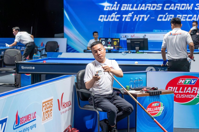 Sôi động vòng sơ loại Giải Billiards Carom 3 băng Quốc tế HTV 2026 - Ảnh 2.