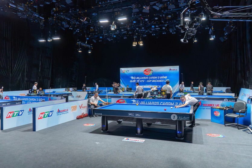 Sôi động vòng sơ loại Giải Billiards Carom 3 băng Quốc tế HTV 2026 - Ảnh 5.