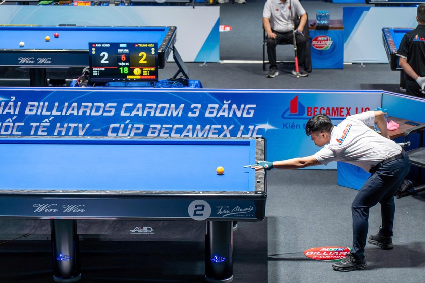 Sôi động vòng sơ loại Giải Billiards Carom 3 băng Quốc tế HTV 2026 - Ảnh 10.