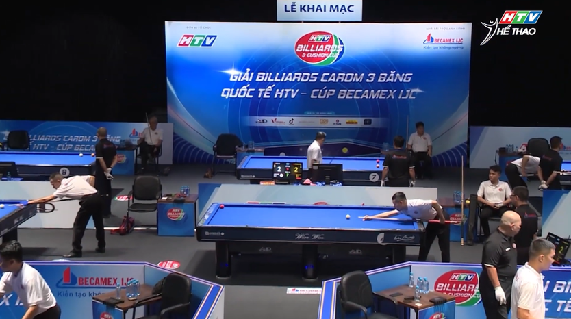 Ngày thi đấu thứ ba Giải Billiards Carom 3 băng quốc tế HTV Becamex IJC Cup 2026 - Ảnh 3.