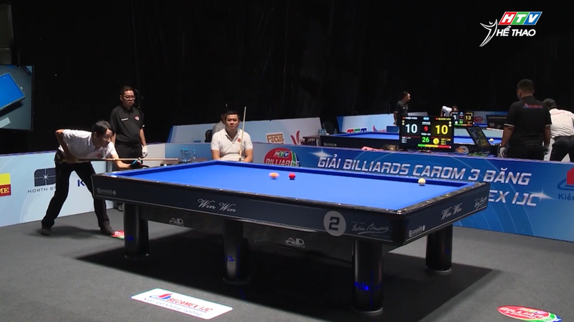 Ngày thi đấu thứ ba Giải Billiards Carom 3 băng quốc tế HTV Becamex IJC Cup 2026 - Ảnh 2.