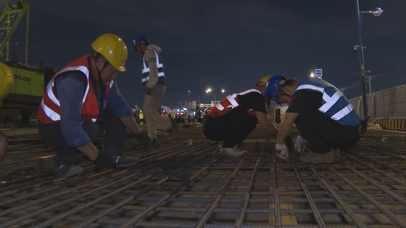 Metro số 2 Bến Thành - Tham Lương tăng tốc thi công- Ảnh 1.