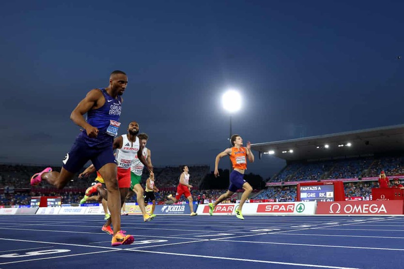Hudson-Smith tỏa sáng trước khán giả nhà, lập hat-trick HCV 400m châu Âu - Ảnh 1.