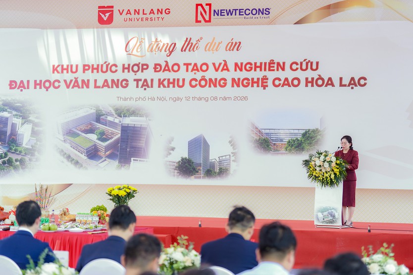 Đại học Văn Lang động thổ khu phức hợp đào tạo – nghiên cứu 5 ha tại Khu Công nghệ cao Hòa Lạc, Hà Nội - Ảnh 1.