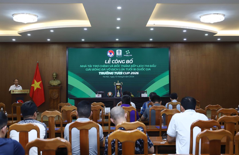 Bốc thăm xếp lịch Giải bóng đá Vô địch lứa tuổi 16 Quốc gia – Trường Tươi Cup 2026 - Ảnh 1.