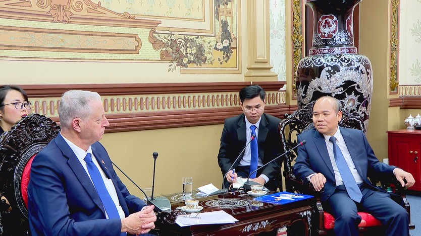 Lãnh đạo TP. Hồ Chí Minh tiếp Đại sứ Israel tại Việt Nam nhân dịp kết thúc nhiệm kỳ - Ảnh 2.