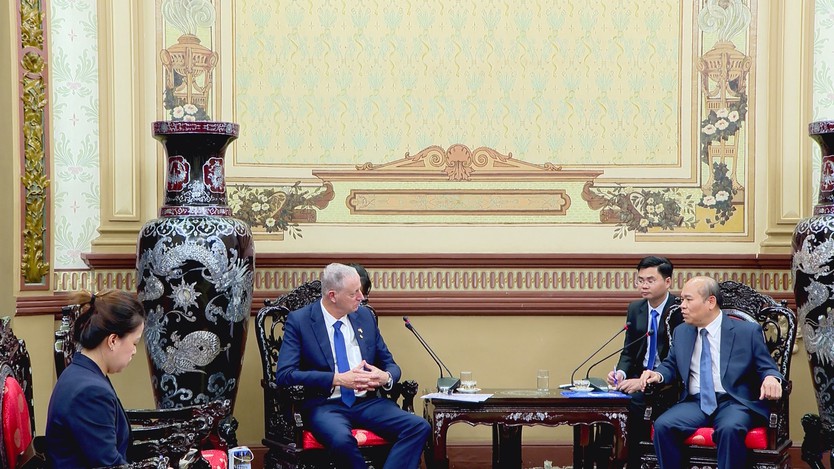 Lãnh đạo TP. Hồ Chí Minh tiếp Đại sứ Israel tại Việt Nam nhân dịp kết thúc nhiệm kỳ - Ảnh 3.