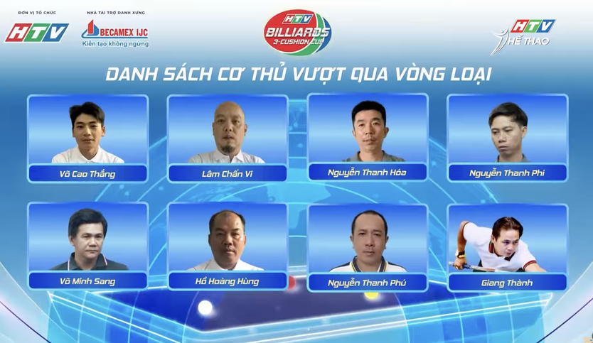 Kết thúc vòng loại giải Billiards Carom 3 băng quốc tế HTV - Cúp Becamex IJC - Ảnh 7.