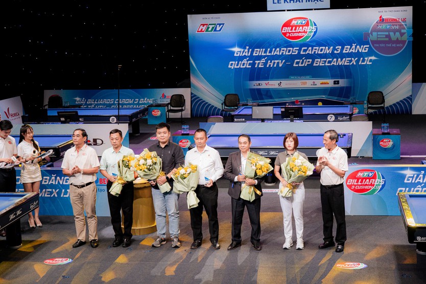 Khai mạc vòng chung kết Giải Billiards Carom 3 băng Quốc tế HTV - Cúp Becamex IJC - Ảnh 3.