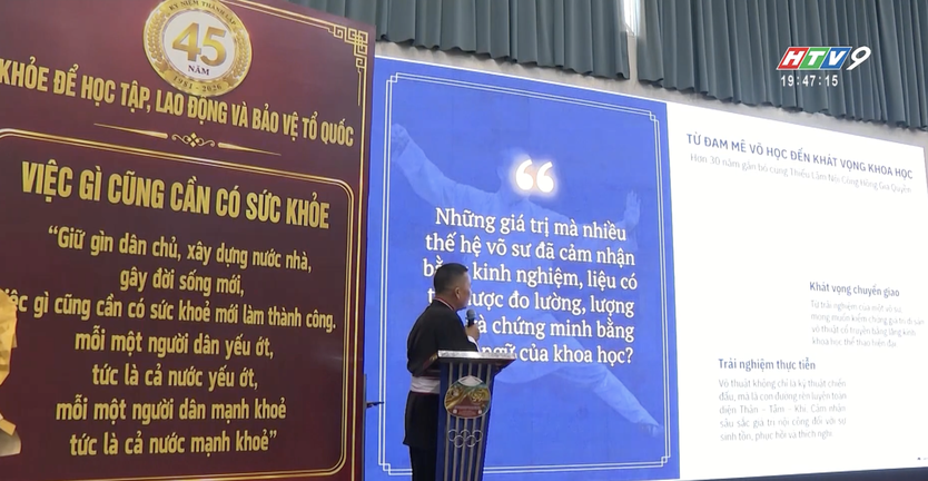 45 năm Thiếu Lâm Nội Công Hồng Gia Quyền - Ảnh 1.