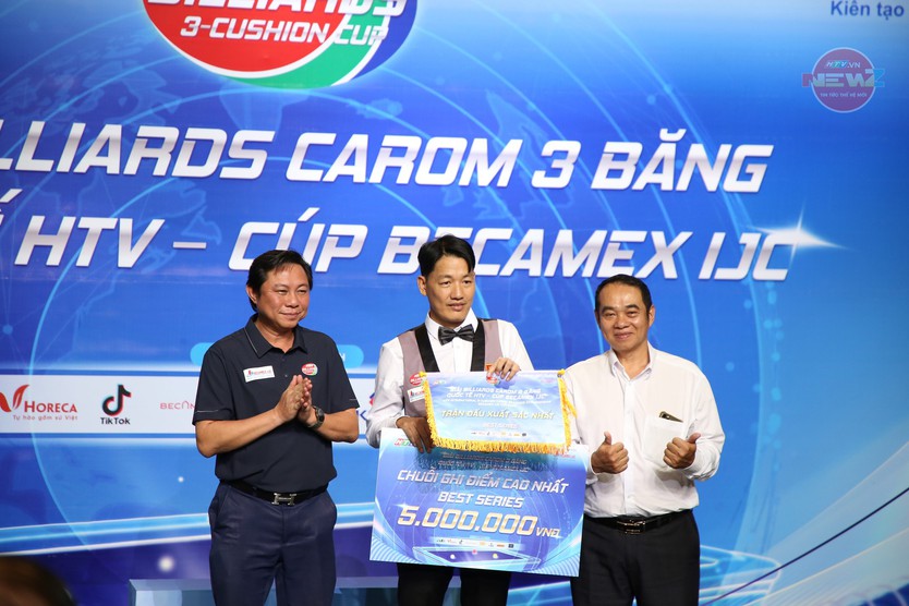 Tay cơ Trần Thanh Lực lên ngôi vô địch Giải Billiards Carom 3 băng Quốc tế HTV 2026 - Cúp Becamex IJC- Ảnh 5.