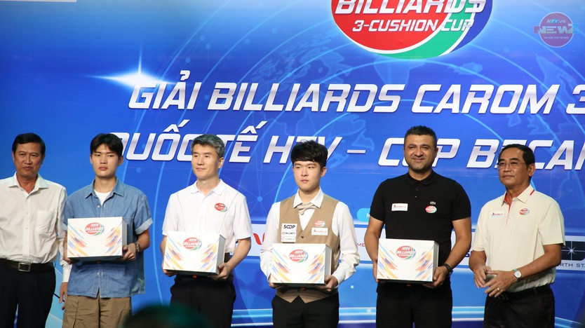 Tay cơ Trần Thanh Lực lên ngôi vô địch Giải Billiards Carom 3 băng Quốc tế HTV 2026 - Cúp Becamex IJC- Ảnh 6.