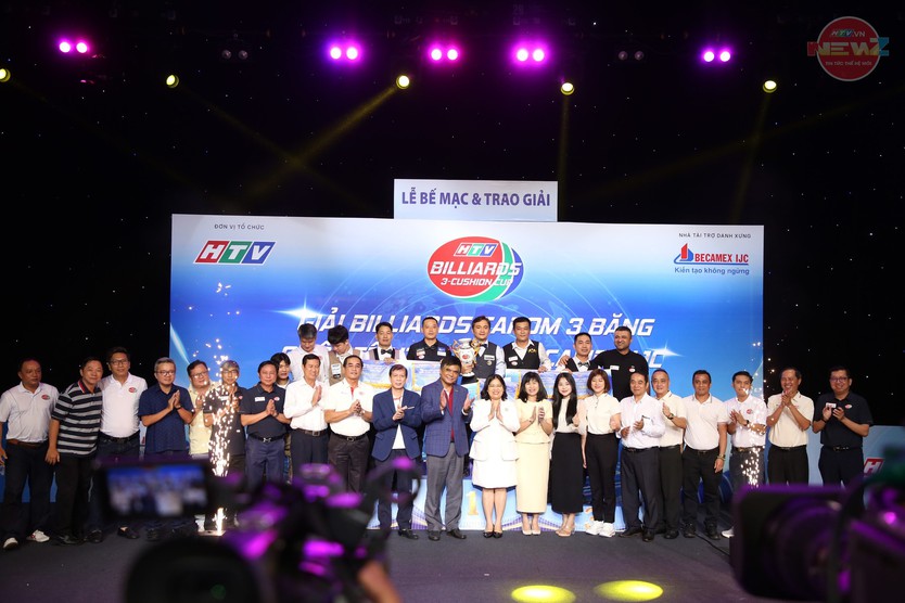 Tay cơ Trần Thanh Lực lên ngôi vô địch Giải Billiards Carom 3 băng Quốc tế HTV 2026 - Cúp Becamex IJC- Ảnh 7.