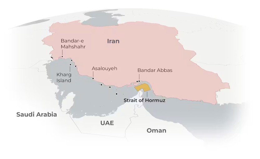 Iran và Oman đạt thỏa thuận các tuyến hàng hải qua eo biển Hormuz- Ảnh 2.